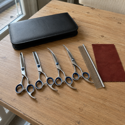 Pawlish™ SnipStyle Pet Grooming Scissor Set