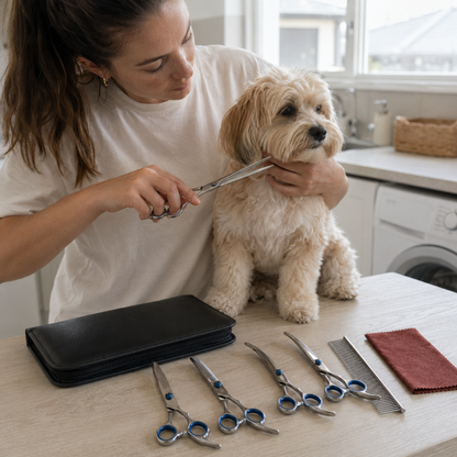 Pawlish™ SnipStyle Pet Grooming Scissor Set